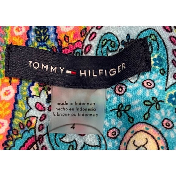 NWT Tommy Hilfiger Sleeveless Paisley Dress Sz 4  * Colorful * Dressy * Feminine - Picture 9 of 10